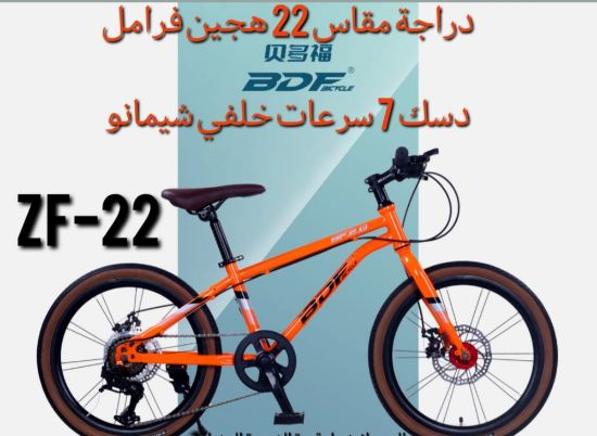 صورة دراجة هجين مقاس 22